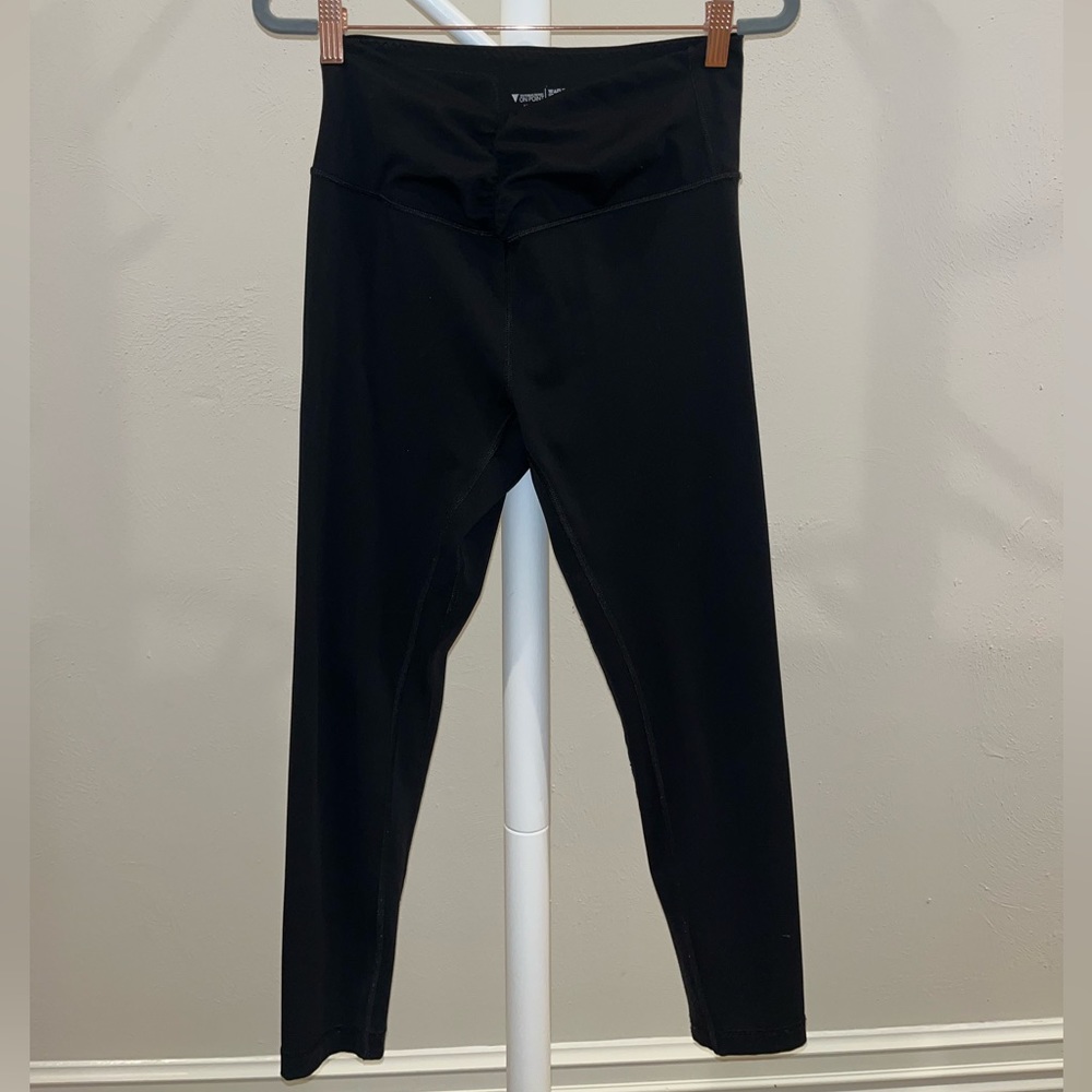VICTORIAS SECRET On Point Live Leggings | Ruched Waistband | Black | M |